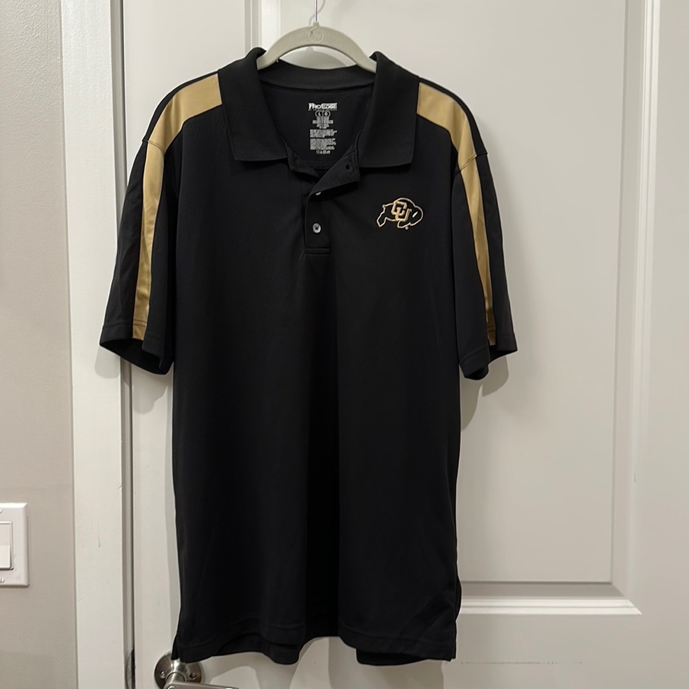 Men’s CU Buffs Polo Shirt EUC